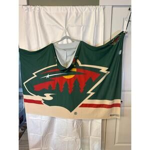Minnesota Wild Hockey Flag Hoodie wrap